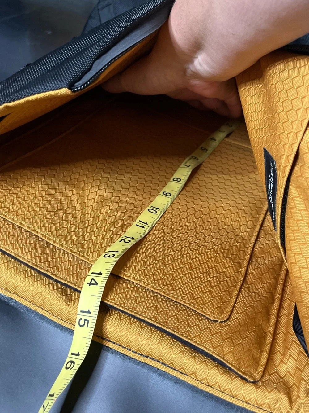 Waterfield (sfbags . com) Staad Laptop Bag, Leather, Ballistic Nylon